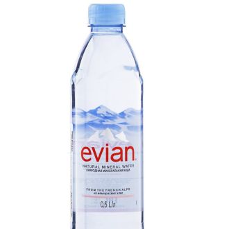 Evian Bottled Water (17 oz)
