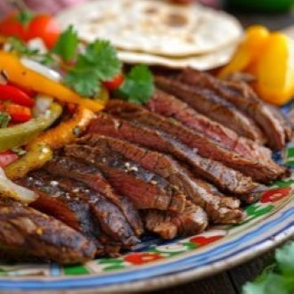 Arrachera fajitas ( 4 person minimum purchase )
