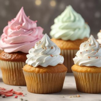 Homemade Cupcakes, 02 count (Vanilla, Chocolate, Red Velvet, Carrot)